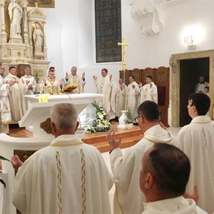 Kardinal Bozanić predvodio misno slavlje o 16. obljetnici uspostave Bjelovarsko-križevačke biskupije i ređenja prvog biskupa